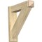 Ekena Millwork Traditional Rough Sawn Arts and Crafts Outlooker, Douglas Fir, 6"W x 24"D x 24"H OUT06X24X24TRA03RDF - alternate 1